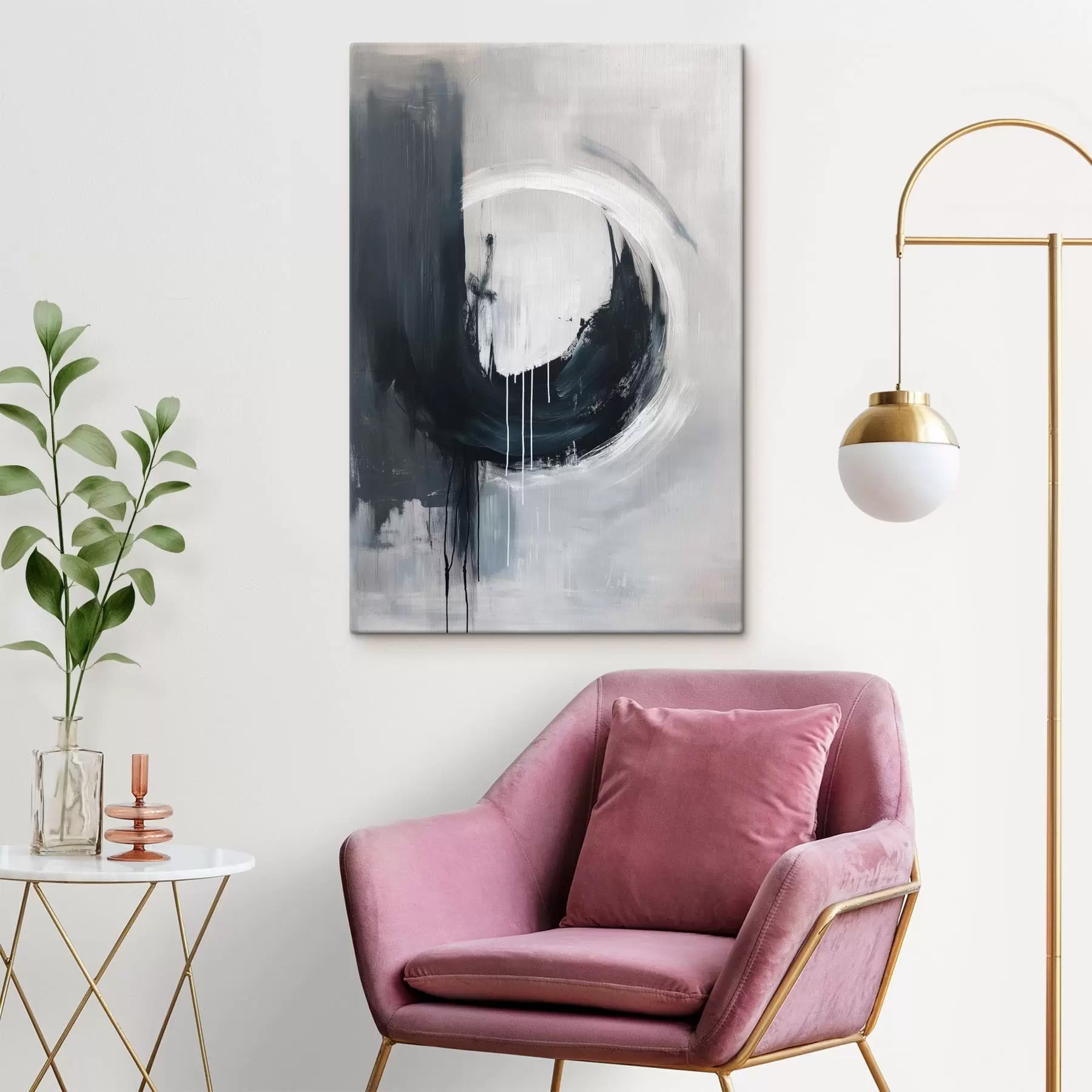 Obraz Abstrakcyjny okrąg s47464