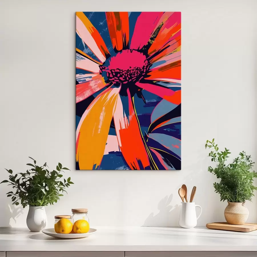 Obraz Kolorowa stokrotka s47472