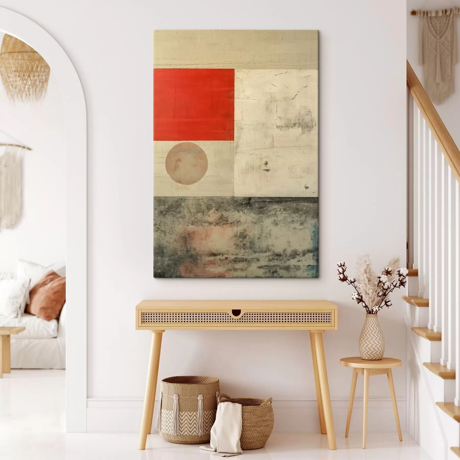 Obraz Minimalistyczna abstrakcja s47480