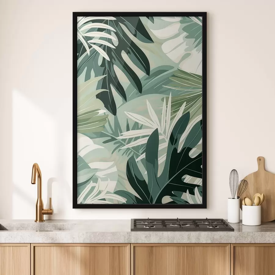 Fototapeta Liście palmowe f47455