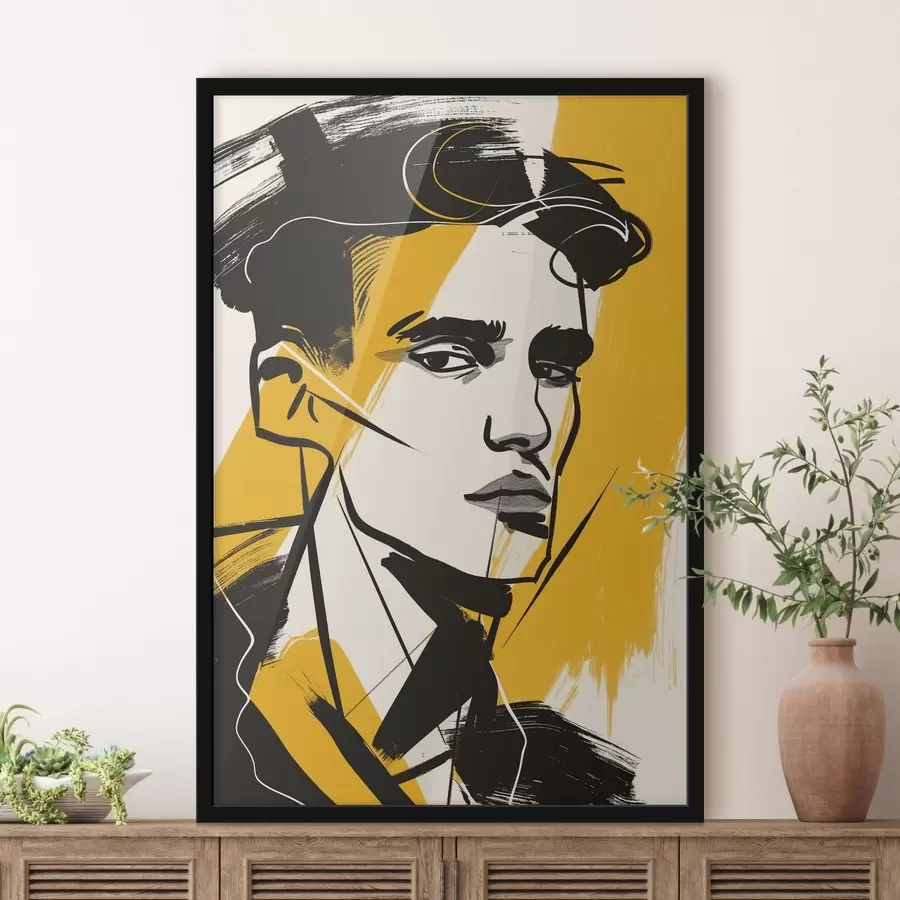 Fototapeta Mężczyzna w graffiti f47467