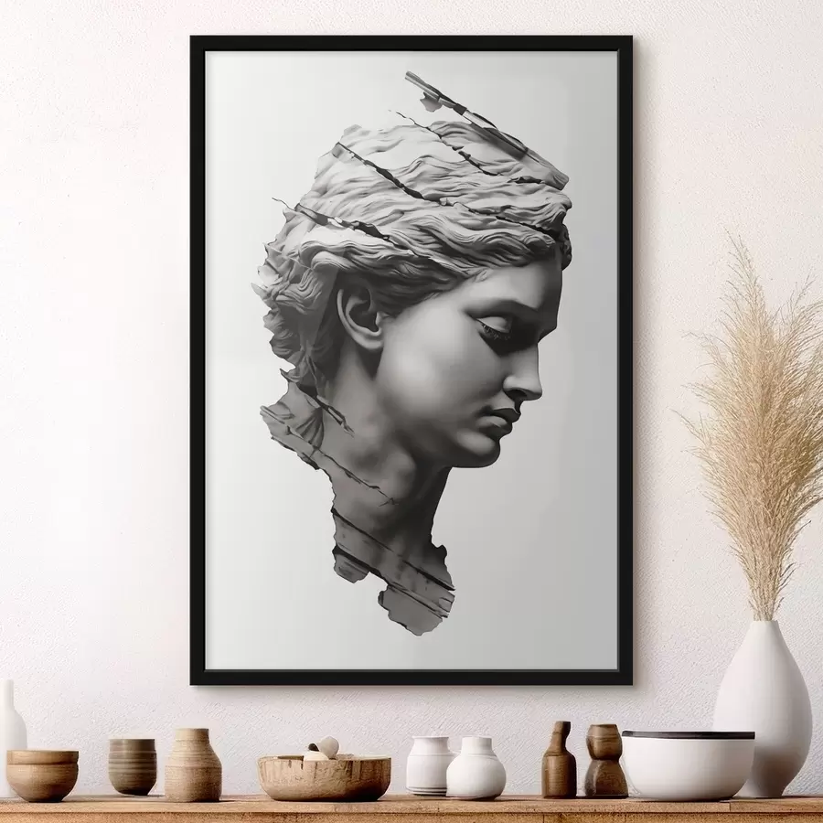 Fototapeta Antyczny profil kobiety f47475