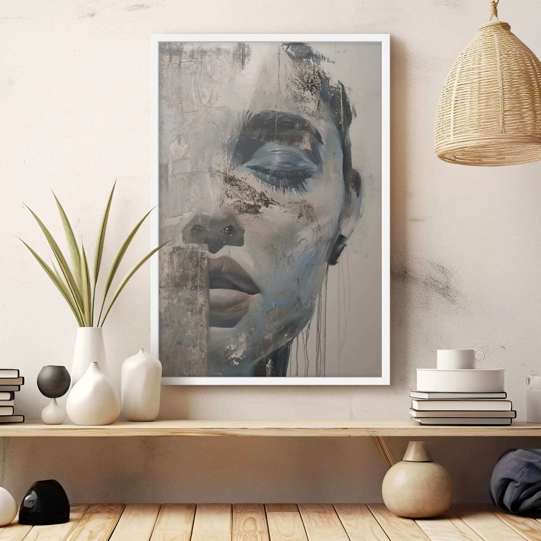 Fototapeta Minimalistyczny portret f47481