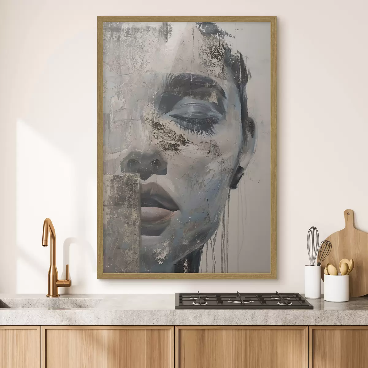Plakat Minimalistyczny portret f47481