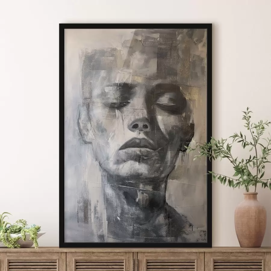 Fototapeta Teksturowany portret f47482