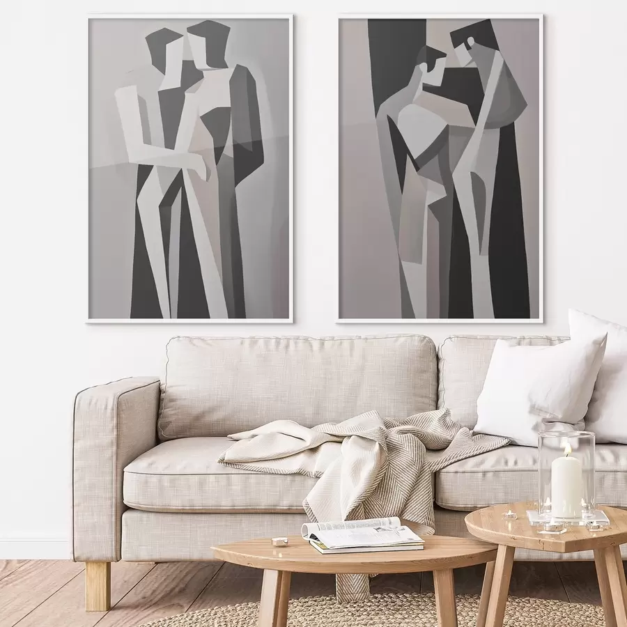 Fototapeta Abstrakcyjne pary geometryczne d00517