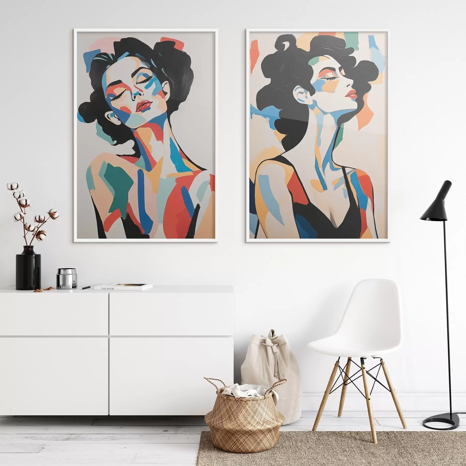 Fototapeta Abstrakcyjne portrety kobiet d00543