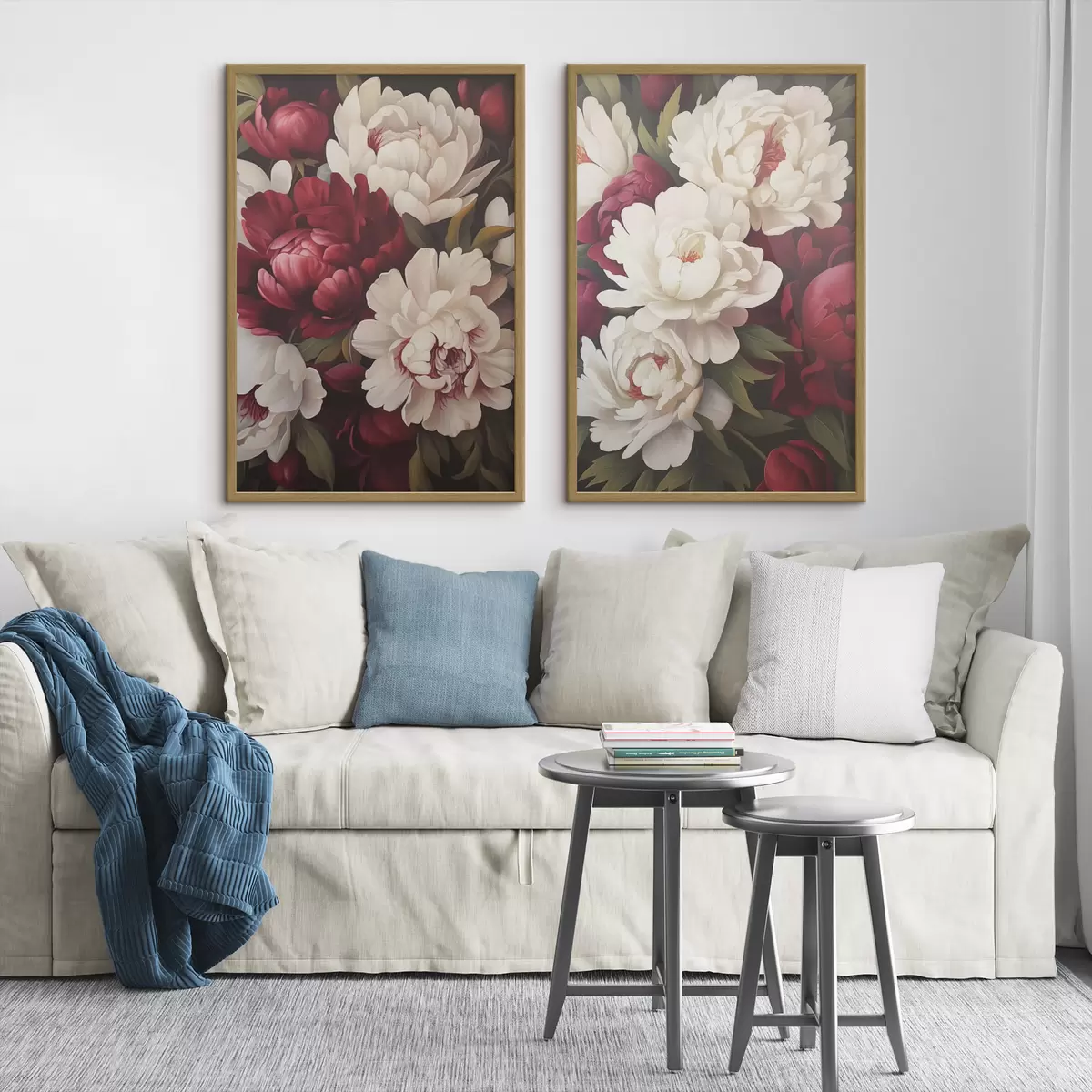 Plakat Piwonie d00548