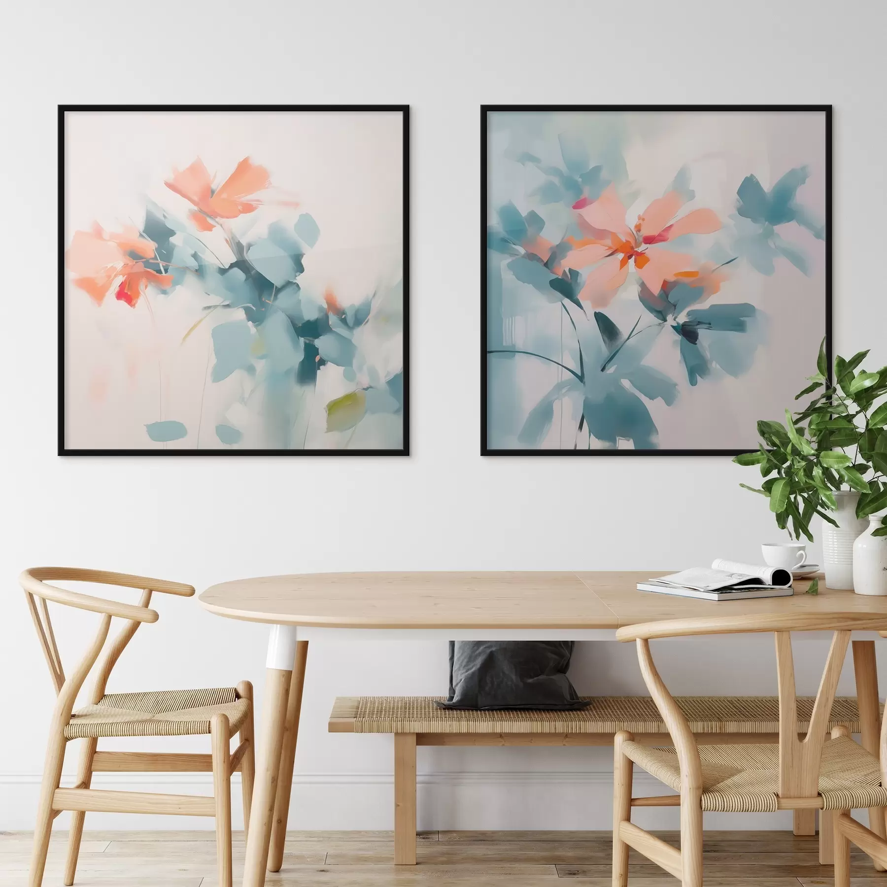 Fototapeta Abstrakcyjny obraz imitujący kwiaty d00564