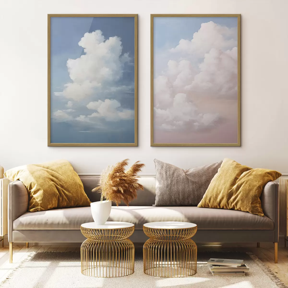 Plakat Chmury na niebie d00664