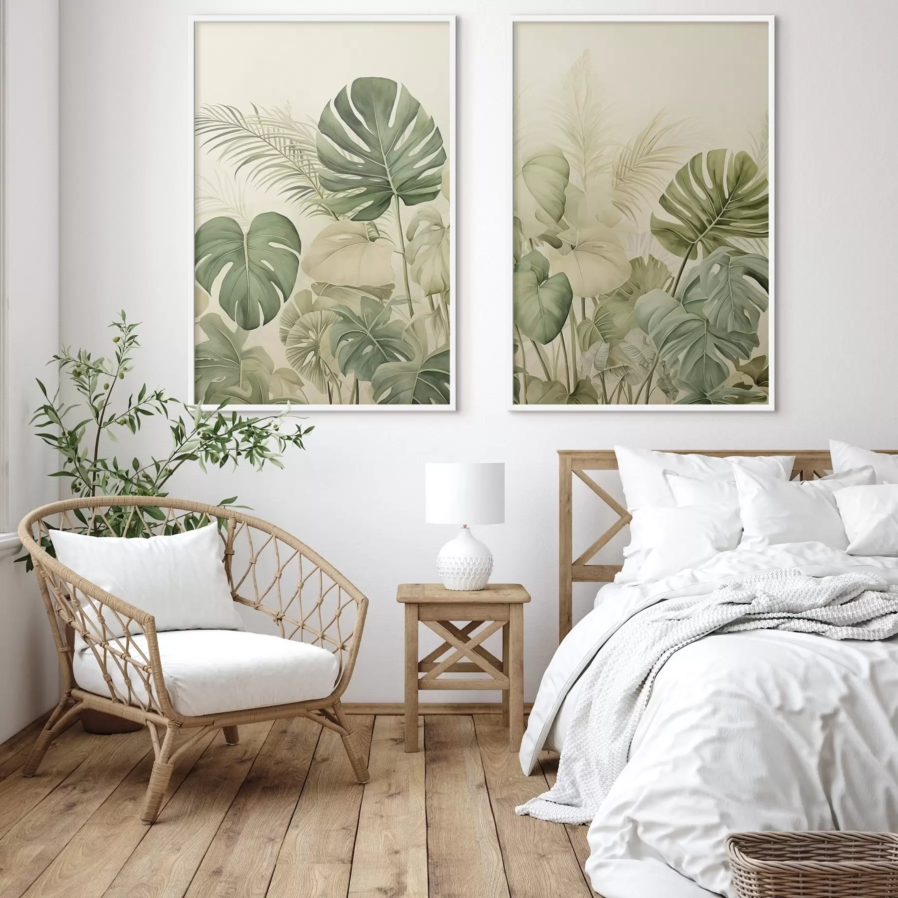 Fototapeta Różnorodność tropikalnych liści d00669