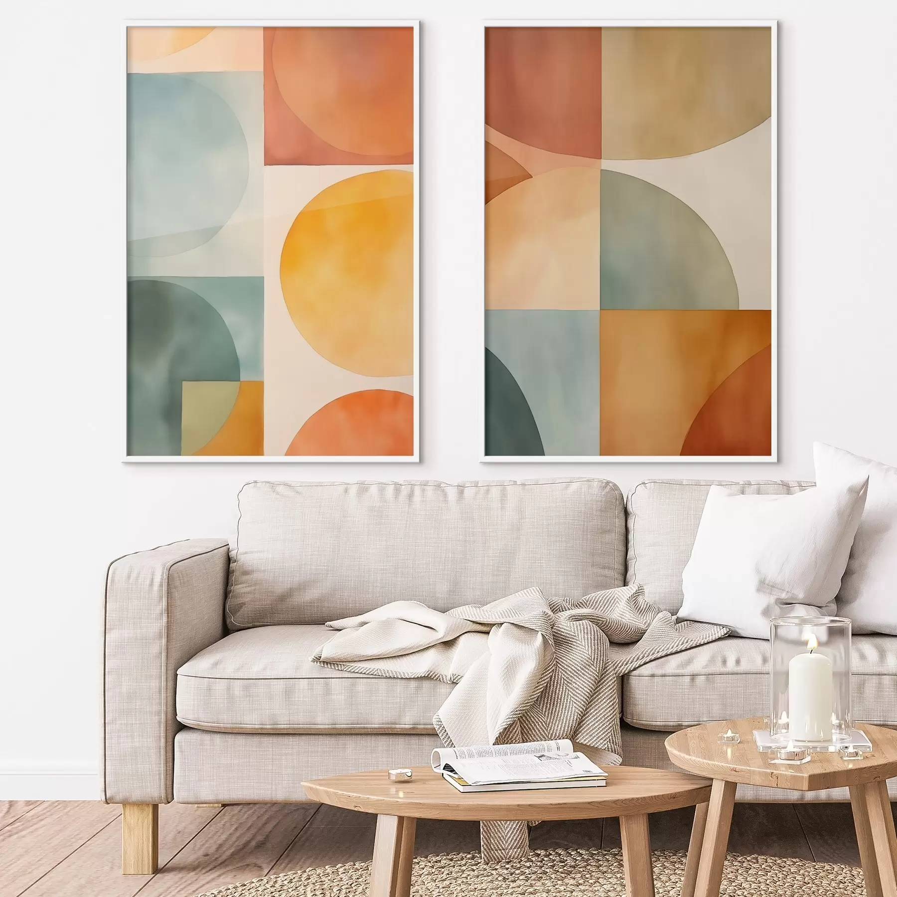 Fototapeta Kręgi geometryczne d00732