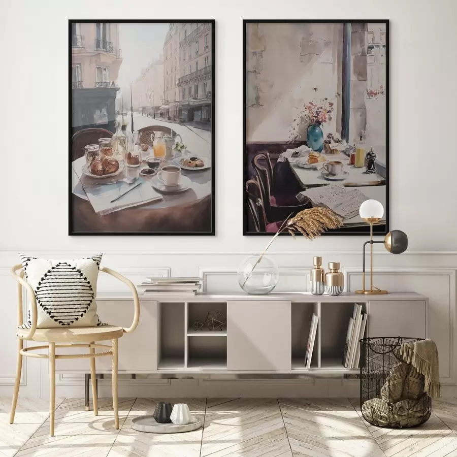 Fototapeta śniadanie w Paryżu d00736