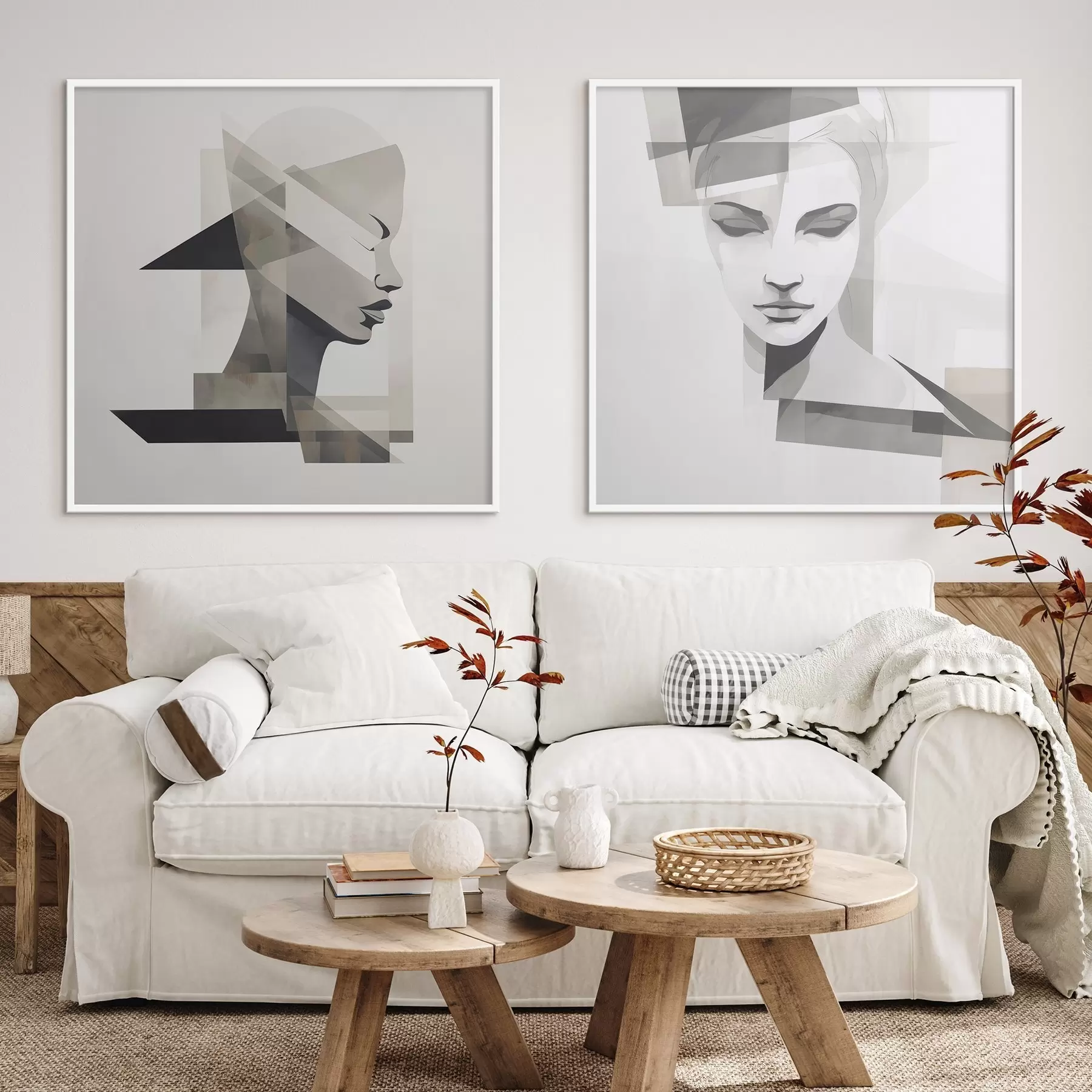 Fototapeta Abstrakcyjny portret d00753