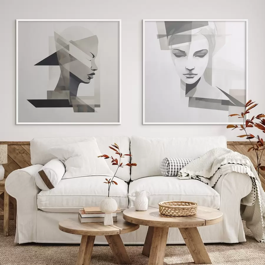 Fototapeta Abstrakcyjny portret d00753
