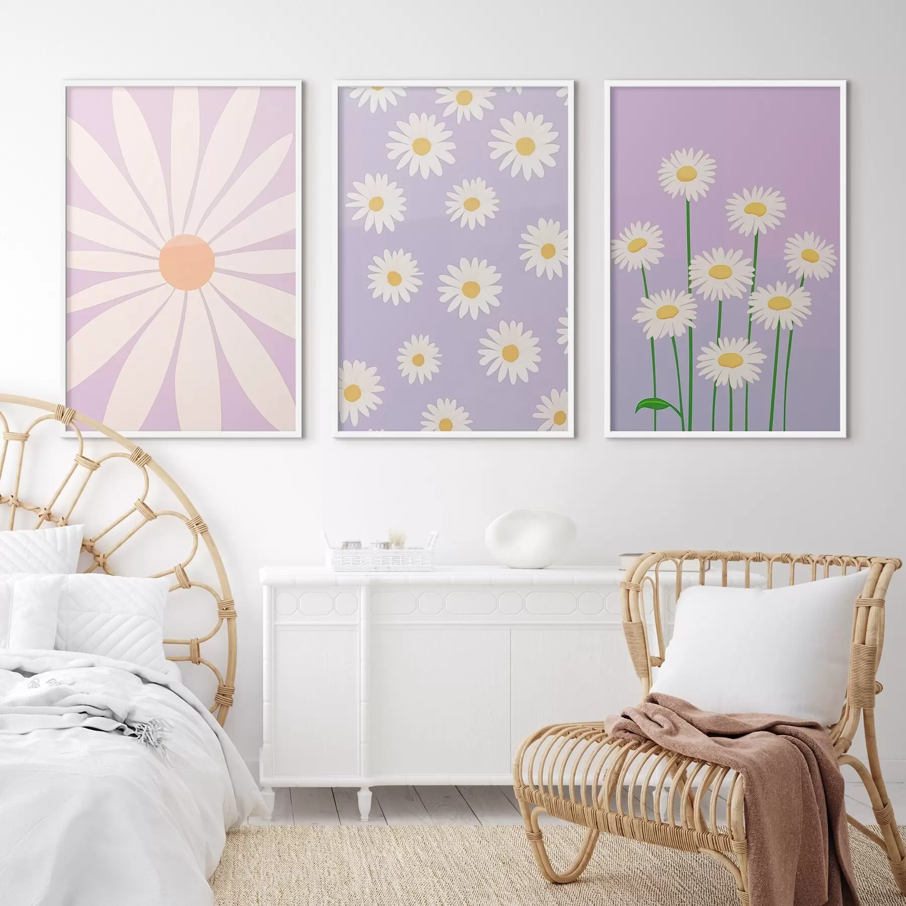 Fototapeta Stokrotki d00756