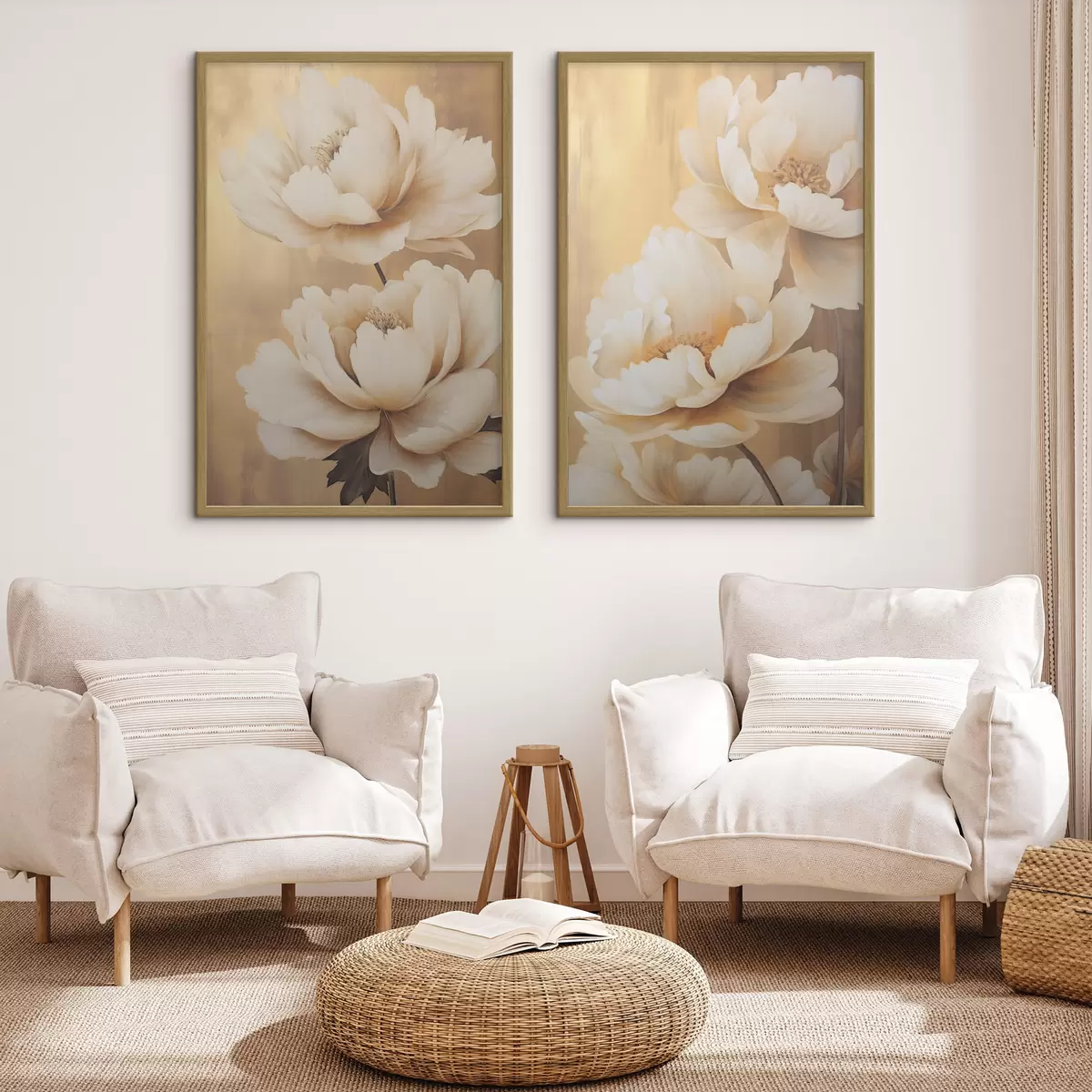 Plakat Piwonie d00772