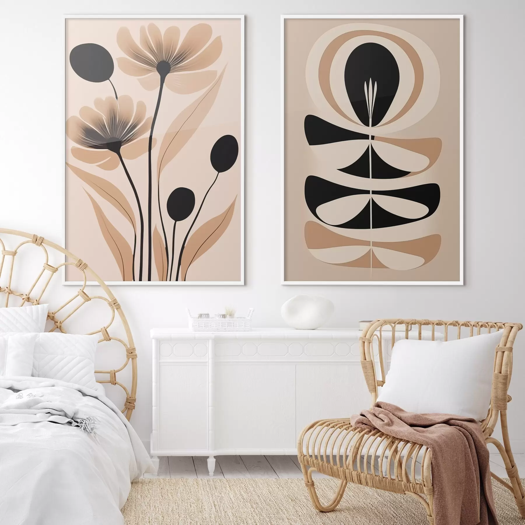 Fototapeta Streszczenie kwiaty d00773