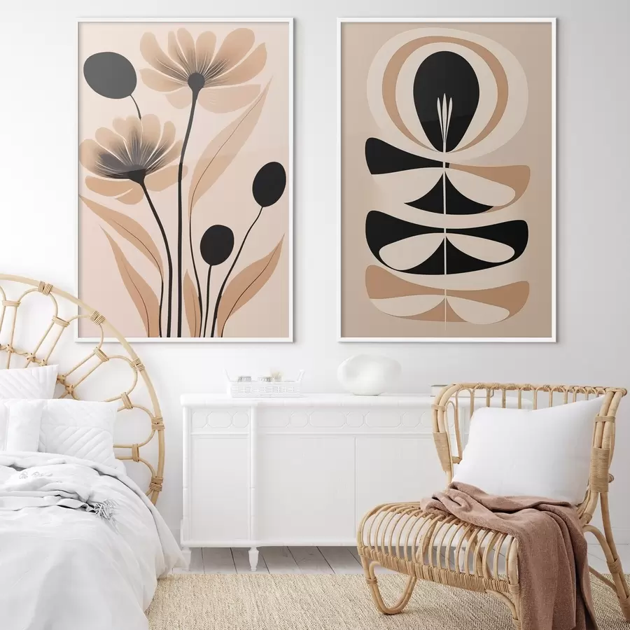 Fototapeta Streszczenie kwiaty d00773