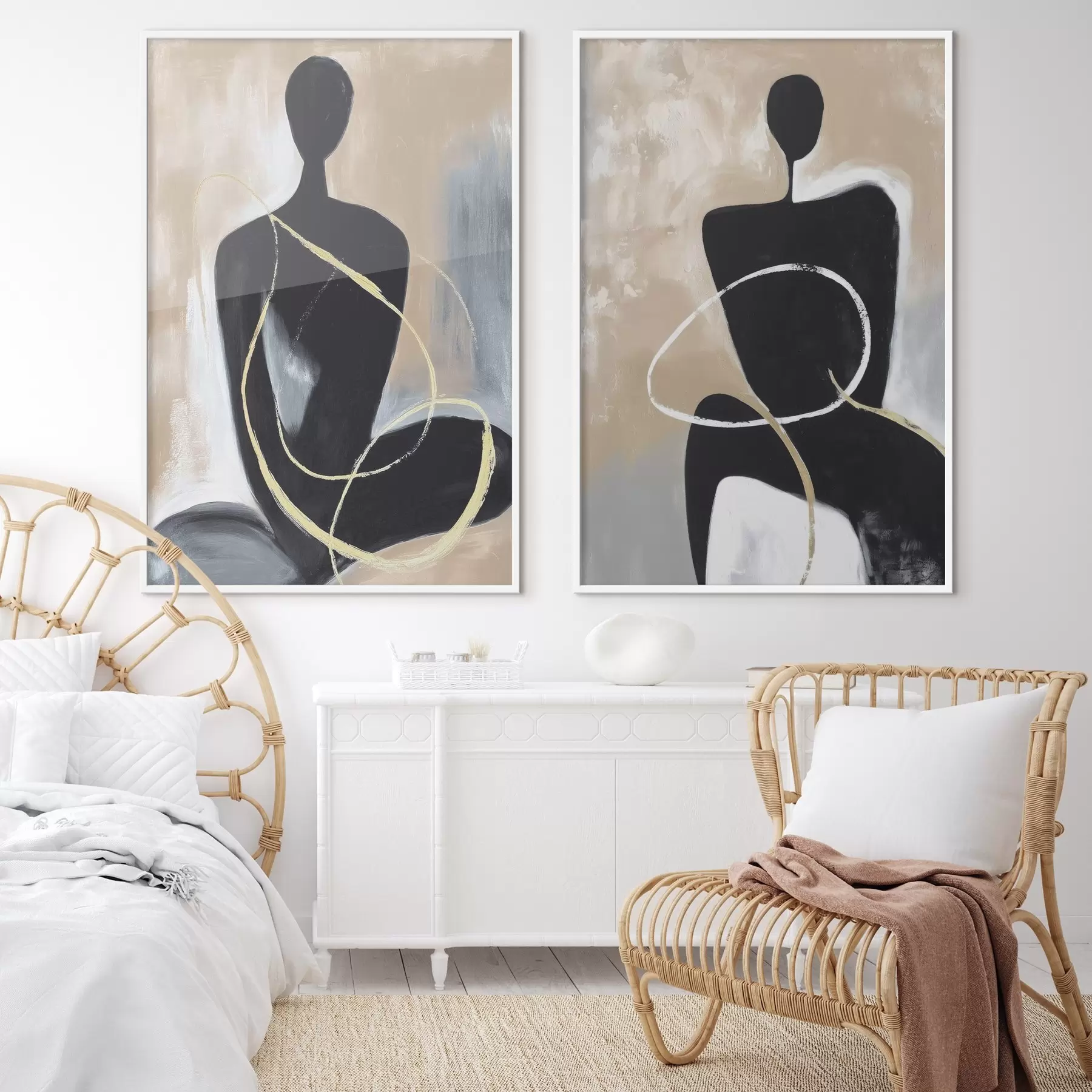 Fototapeta Abstrakcyjne sylwetki d00719