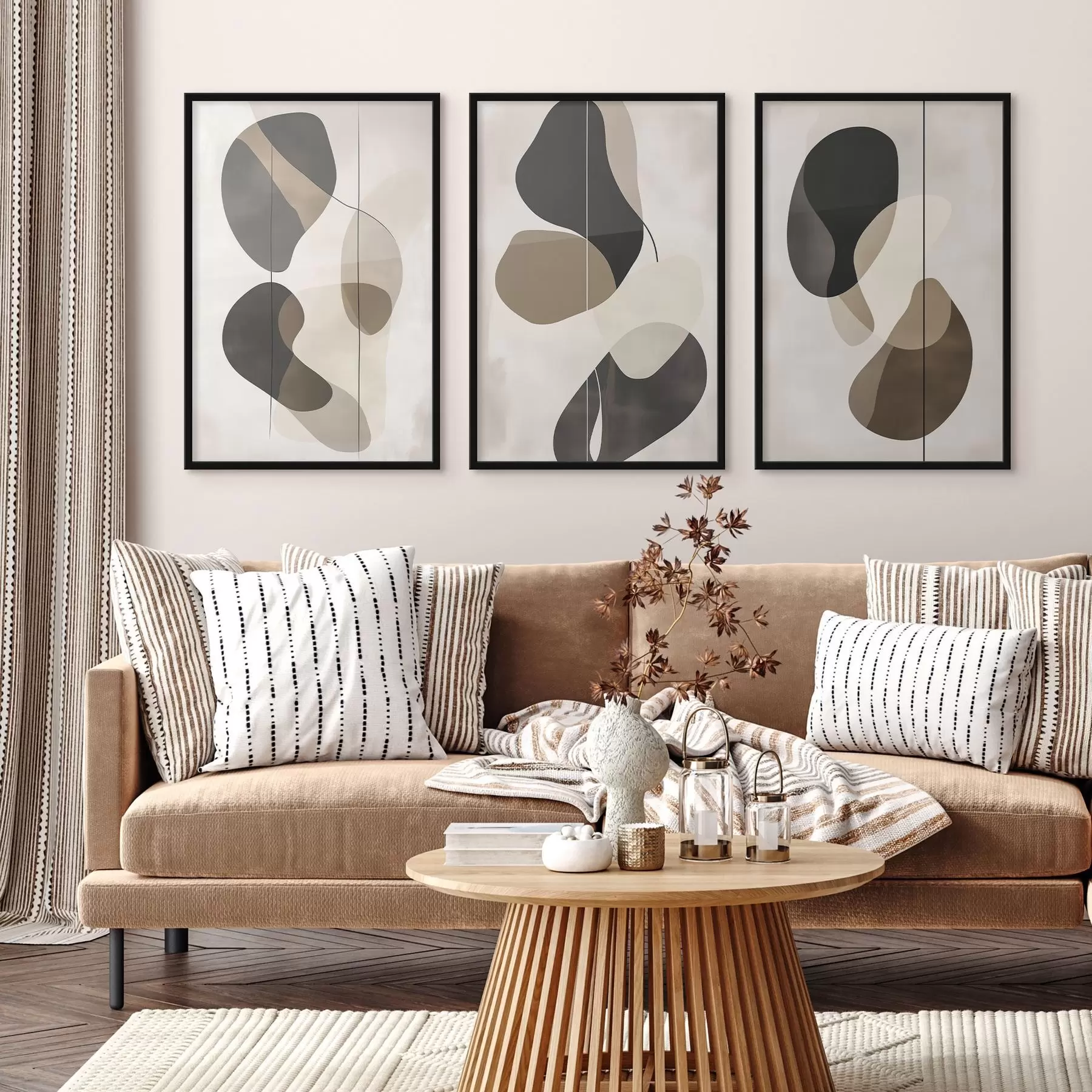 Fototapeta Pływające abstrakcyjne kształty d00777