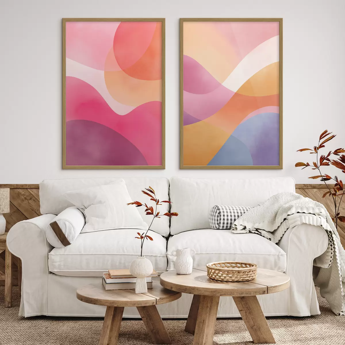 Plakat Fale abstrakcyjne d00807