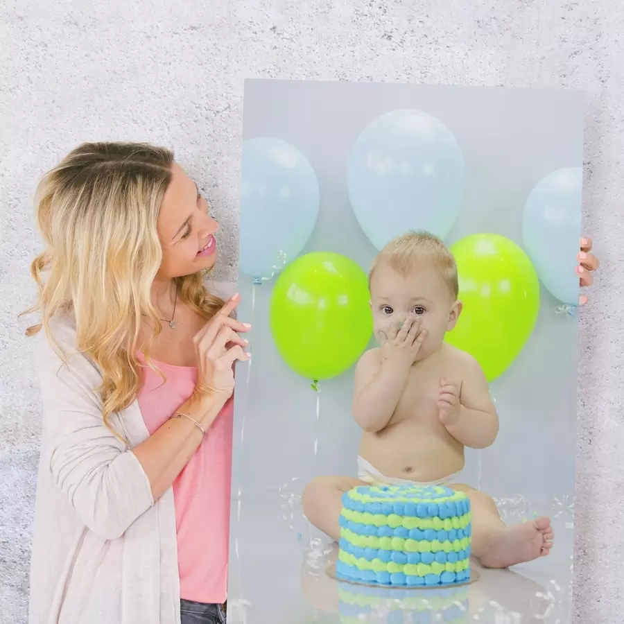 Obraz Prezent urodzinowy w postaci obrazu namalowanego na podstawie zdjęcia s47207