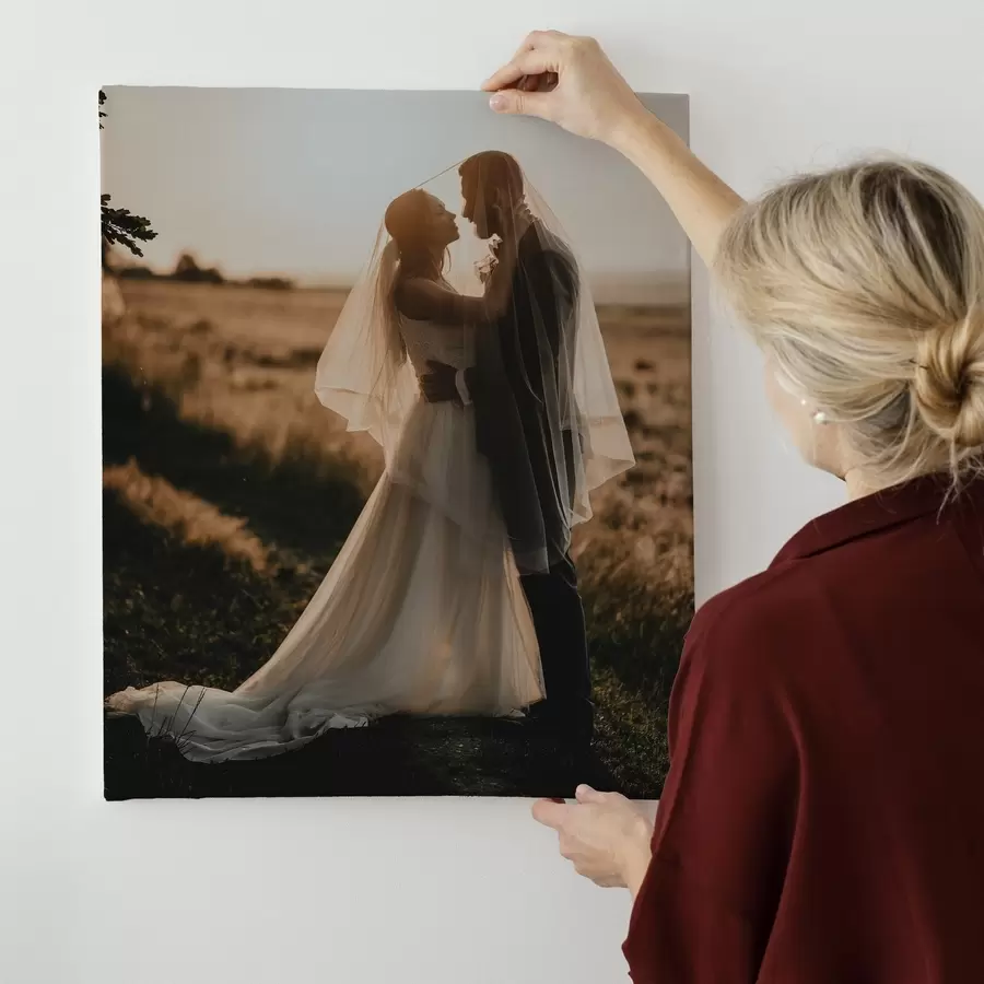 Obraz Zdjęcie ślubne na płótnie s47161