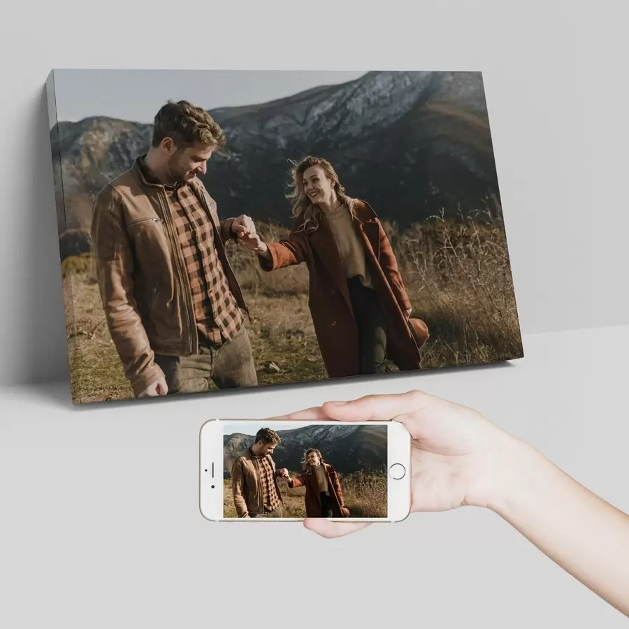 Obraz Drukowanie zdjęć rodzinnych na płótnie s47167