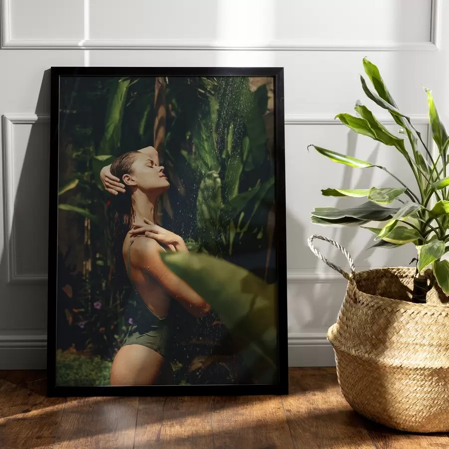 Obraz Prezent dla dziewczyny na podstawie jej zdjęcia s47175