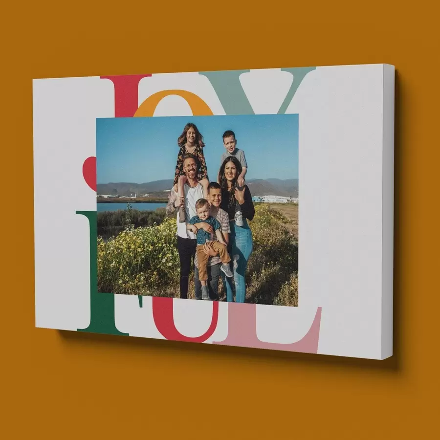 Obraz Kolaż zdjęć z portretem rodzinnym na płótnie s47233