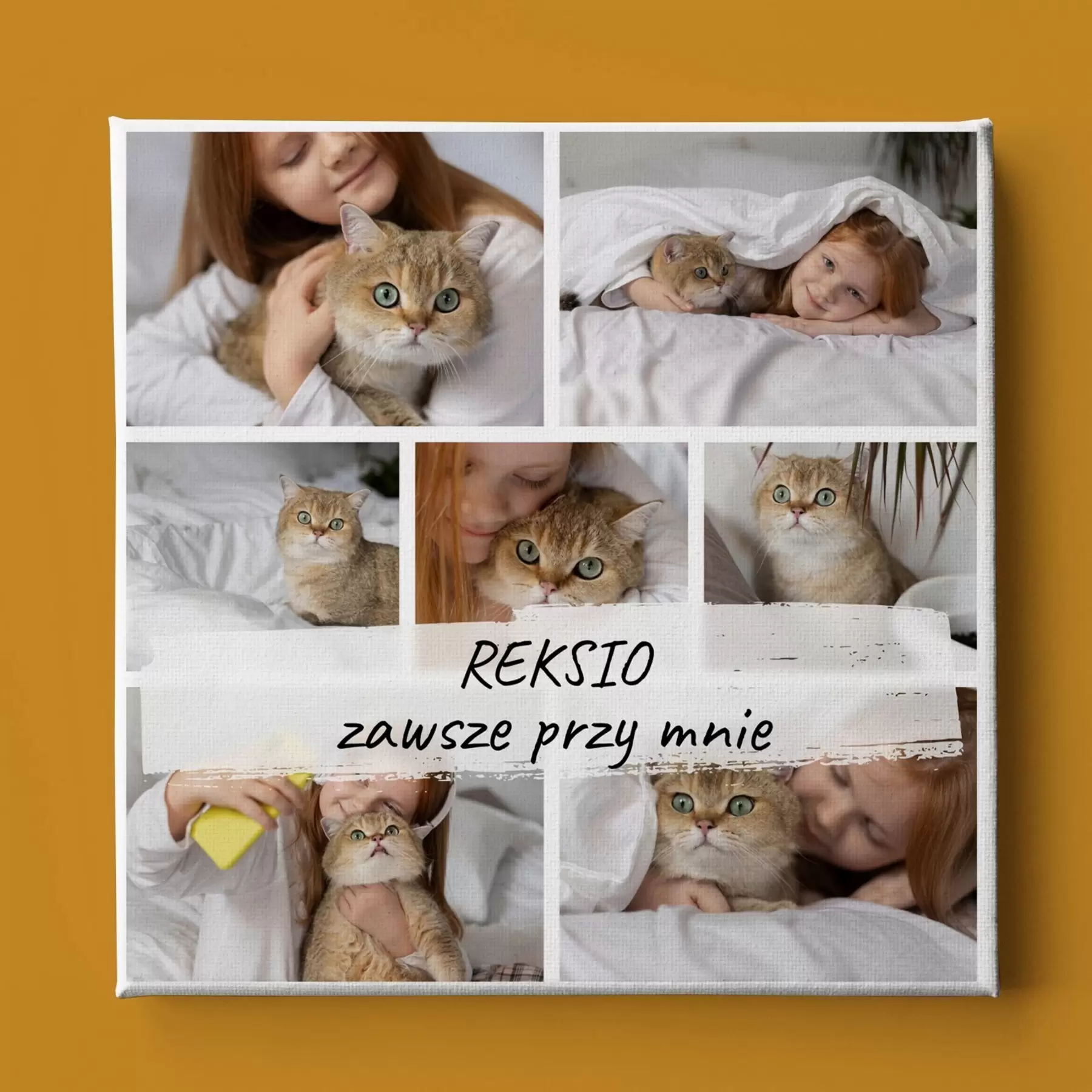 Obraz Fotokolaż na płótnie jako prezent dla córki s47597