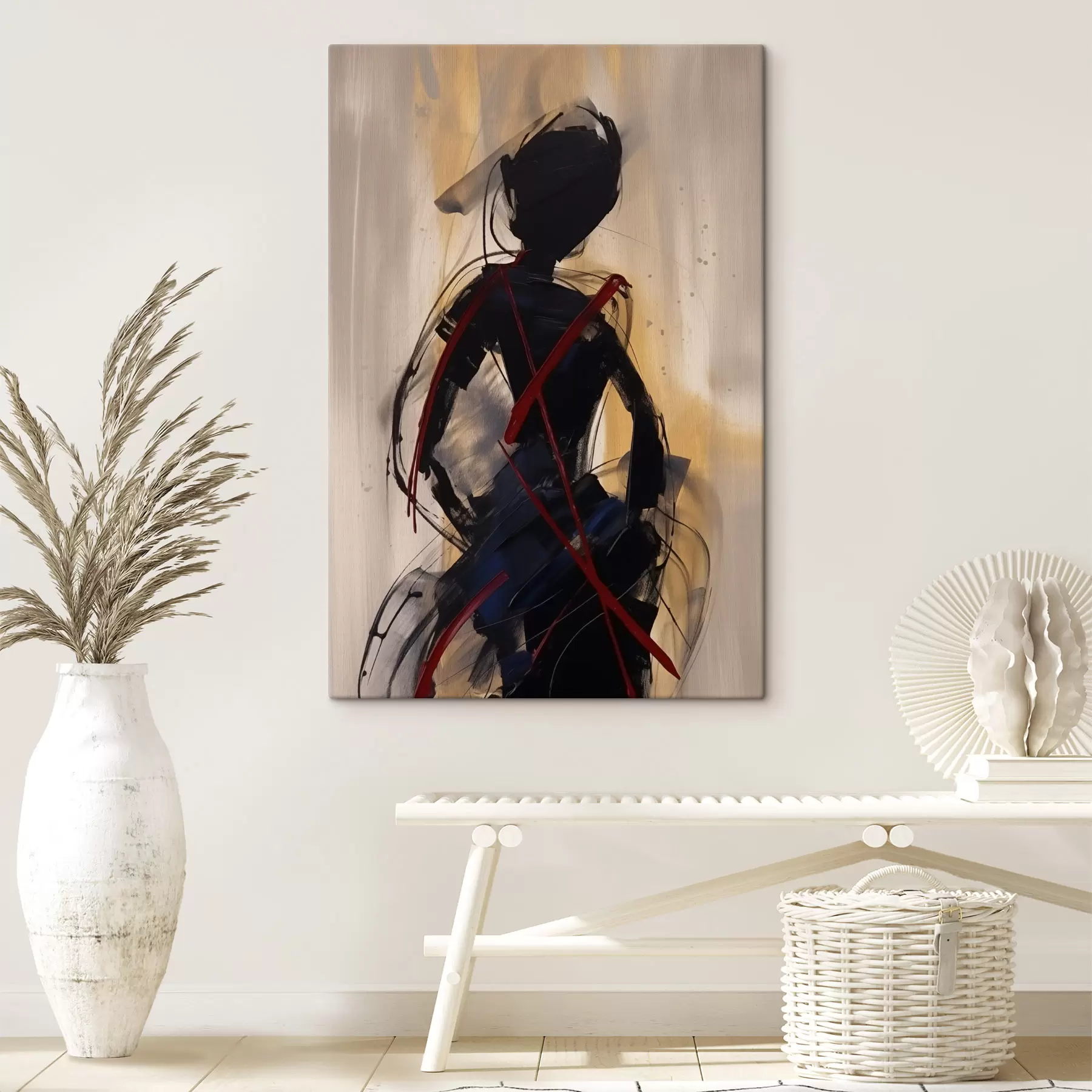 Obraz Abstrakcyjna sylwetka s47344