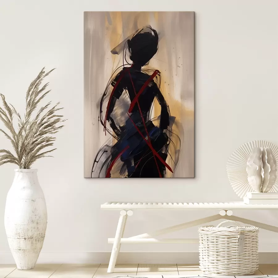 Obraz Abstrakcyjna sylwetka s47344