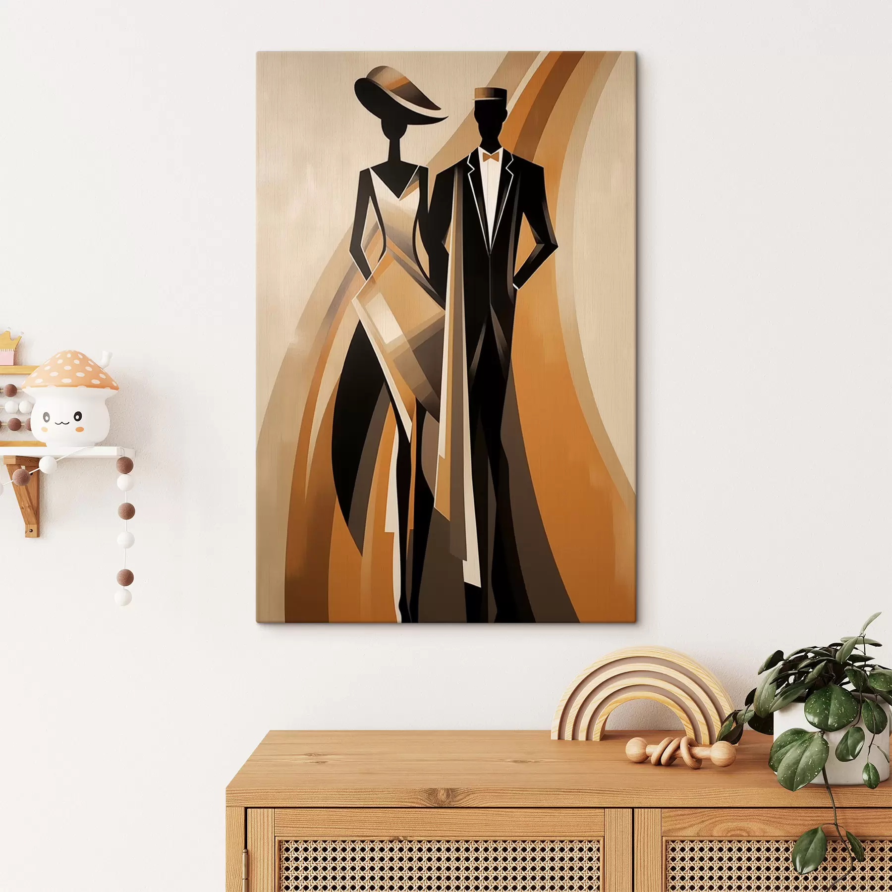 Obraz Streszczenie para s47357