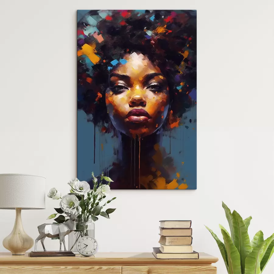 Obraz Portret abstrakcyjny s47369