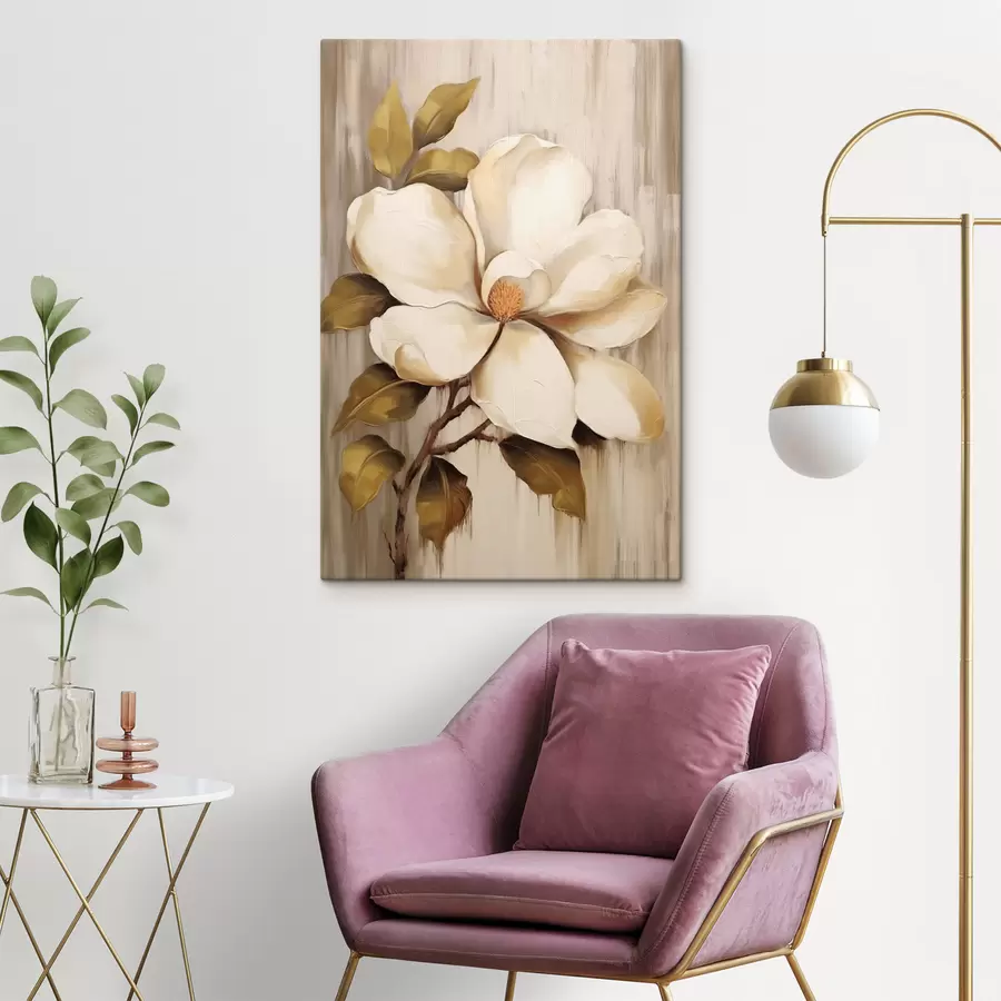 Obraz Abstrakcyjny kwiat s47382