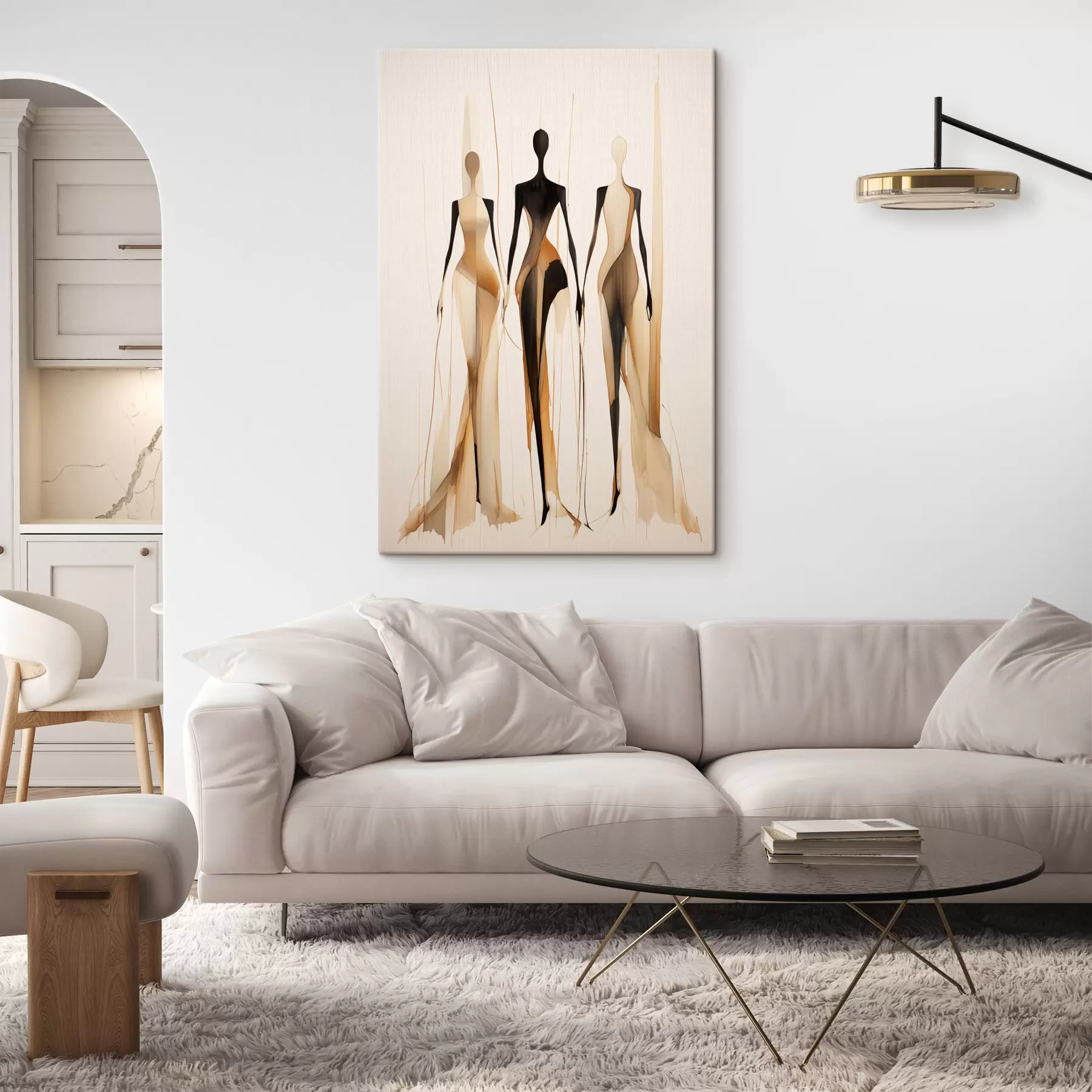 Obraz Trzy sylwetki s47401