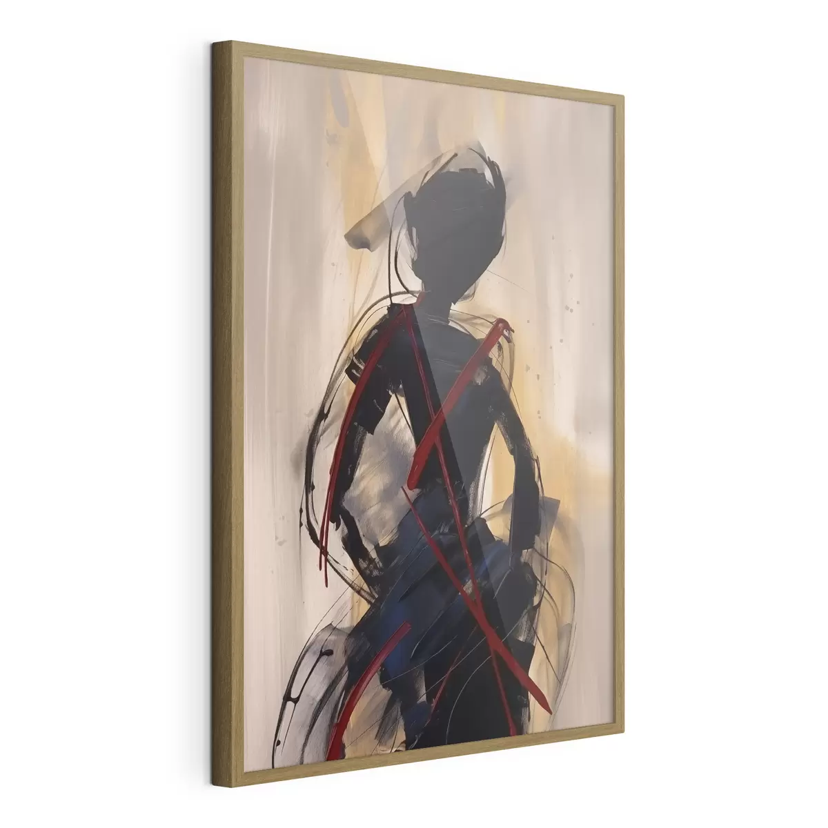 Plakat Abstrakcyjna sylwetka f47344