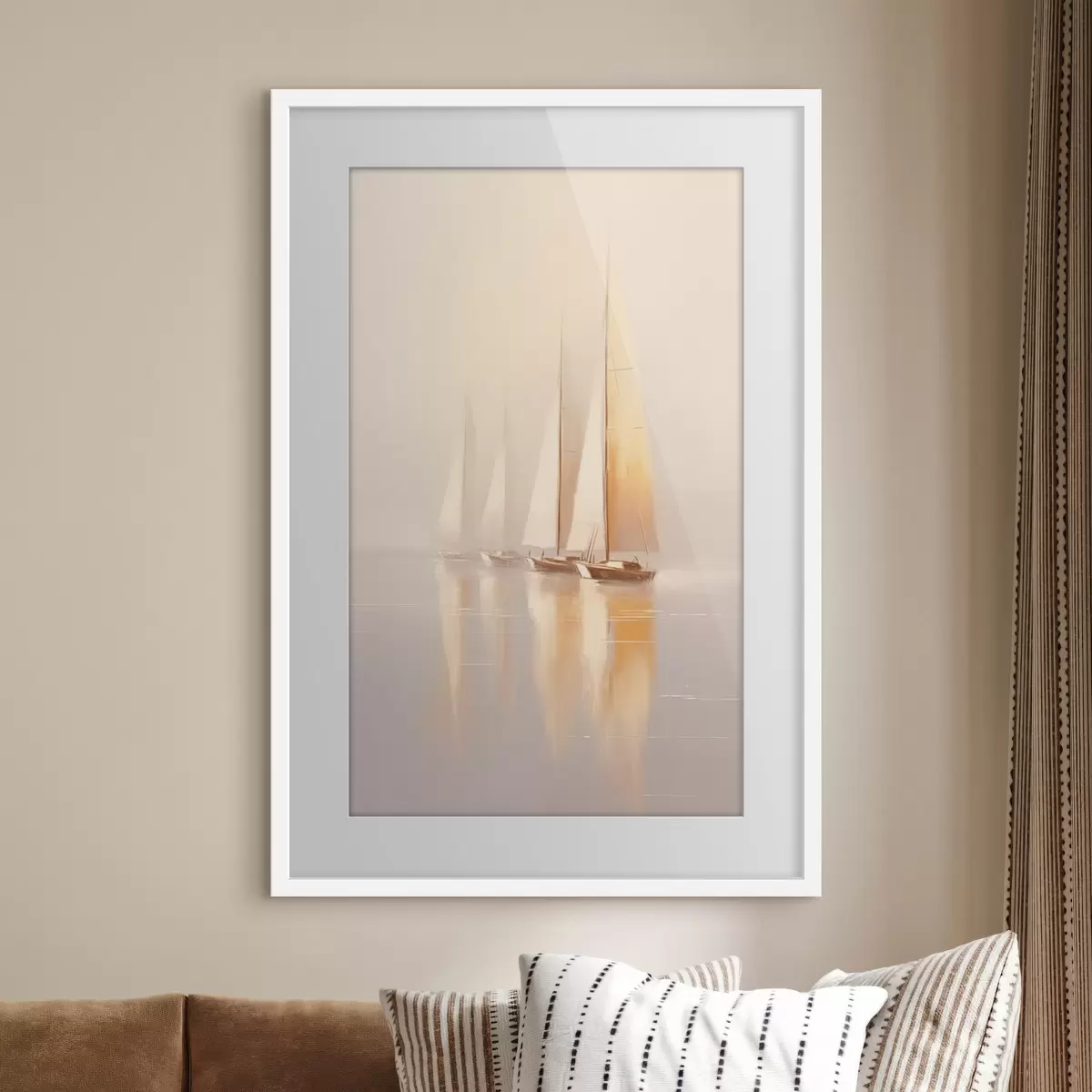 Plakat Łodzie f47346