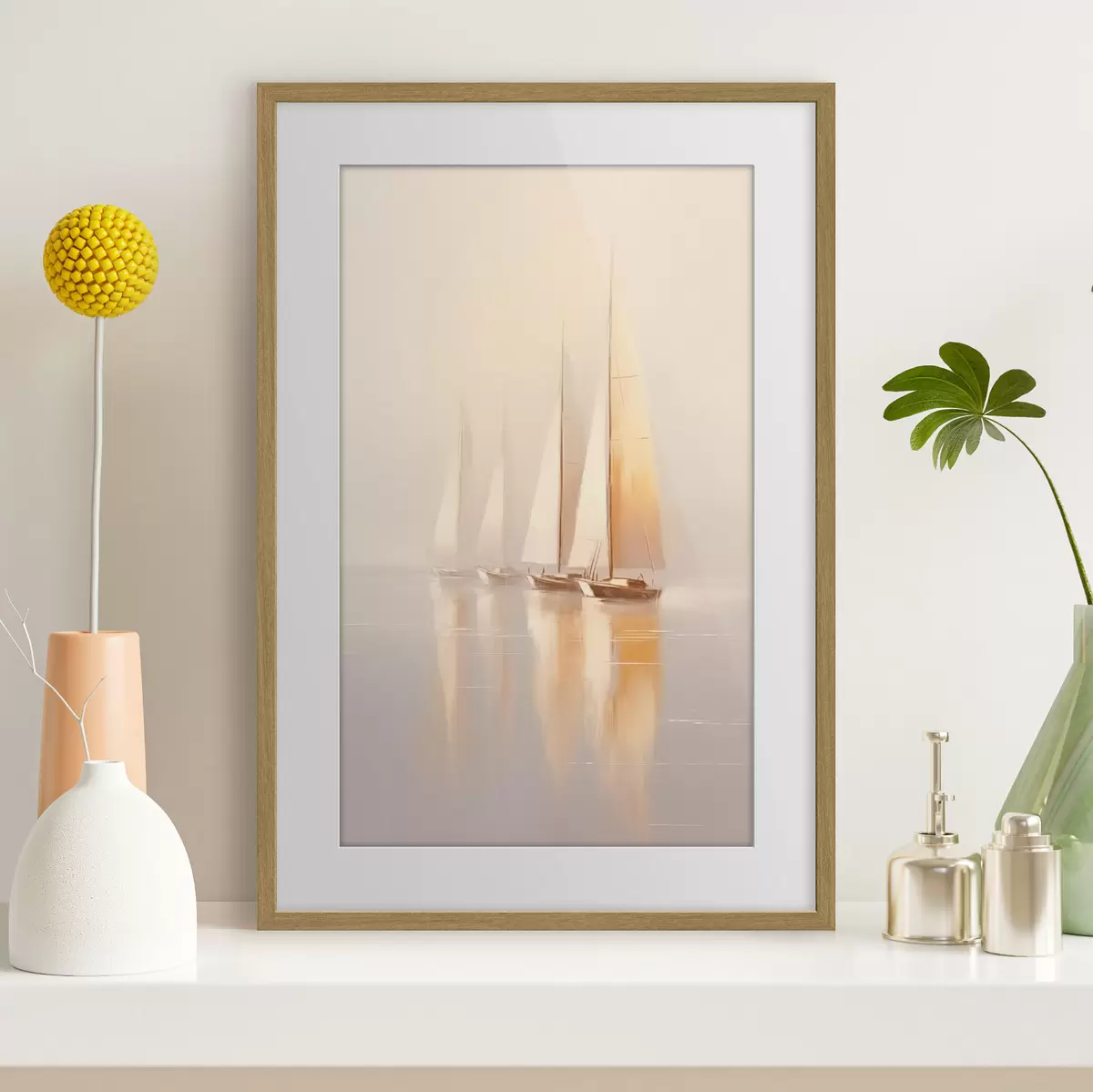 Plakat Łodzie f47346