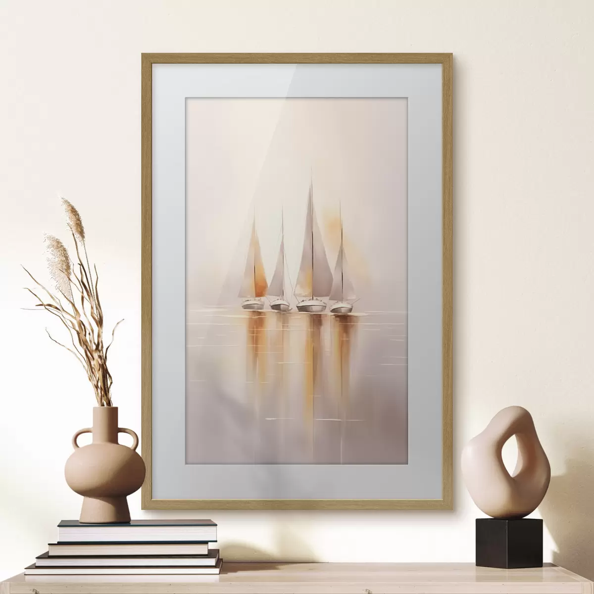 Plakat Łodzie f47347