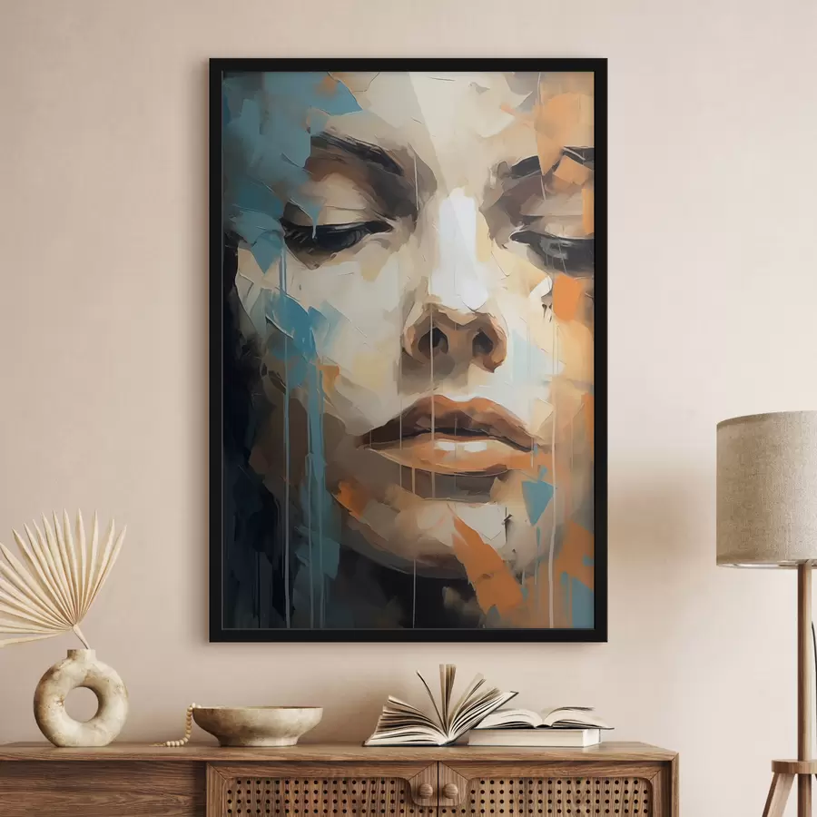 Fototapeta Abstrakcyjny portret f47348