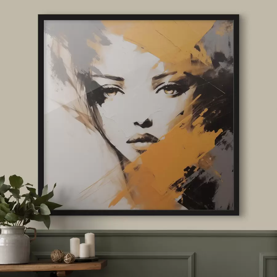 Fototapeta Abstrakcyjny portret f47350