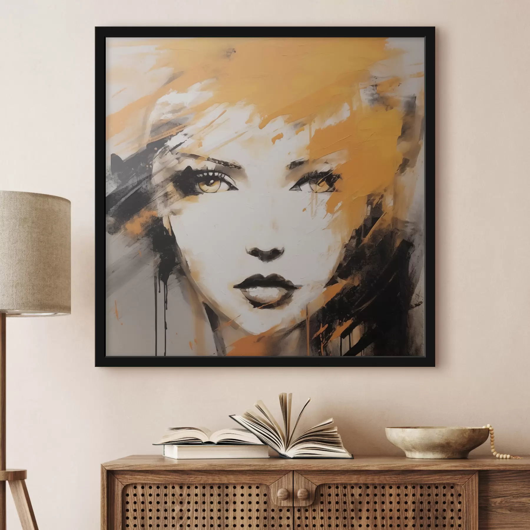 Fototapeta Abstrakcyjny portret f47351