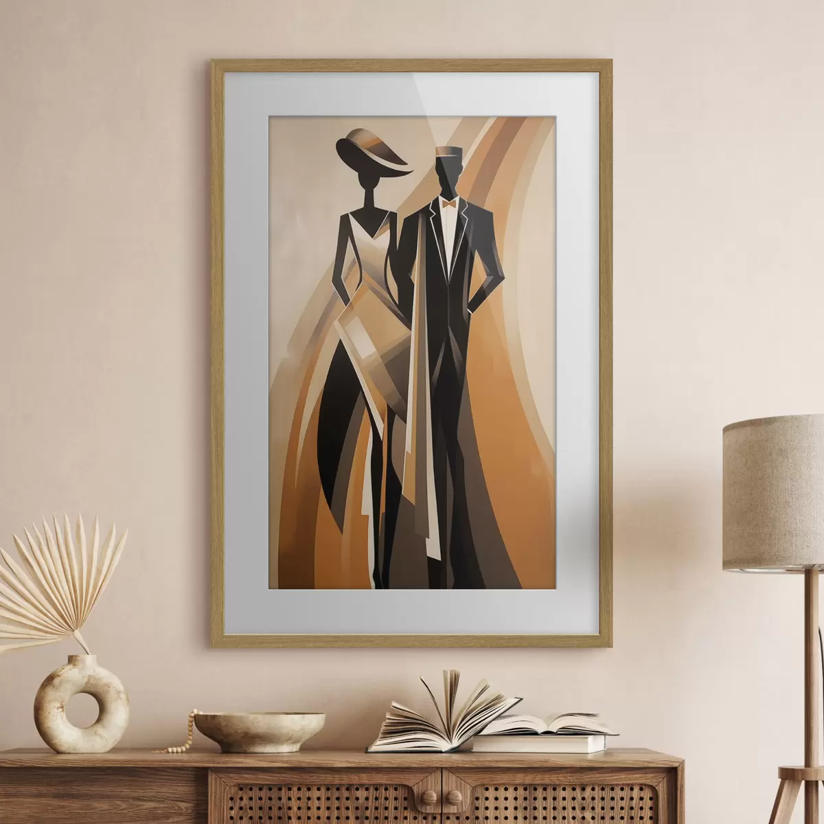 Plakat Streszczenie para f47357