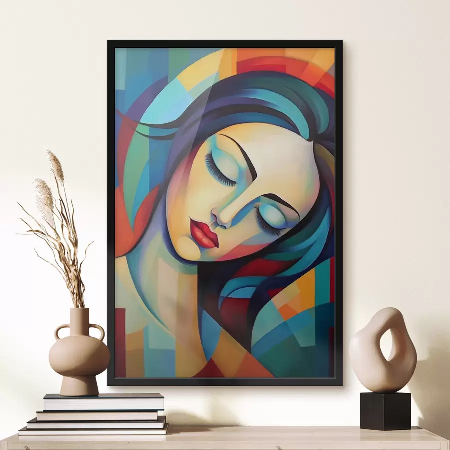 Fototapeta Abstrakcyjny portret dziewczyny f47362