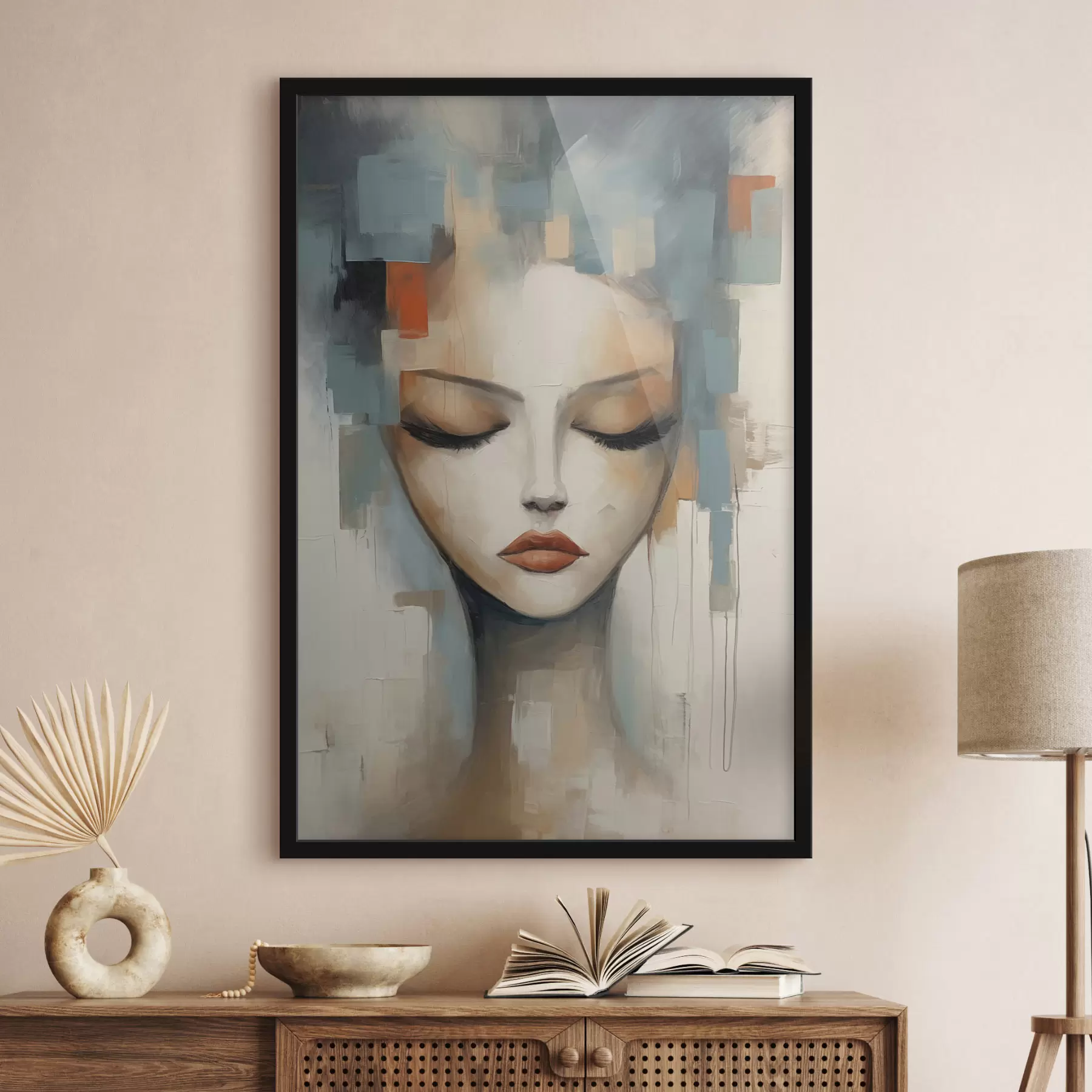 Fototapeta Abstrakcyjny portret dziewczyny f47364