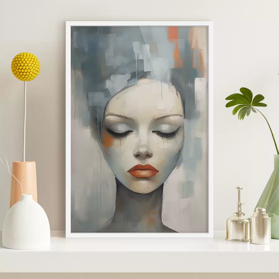 Fototapeta Abstrakcyjny portret dziewczyny f47365