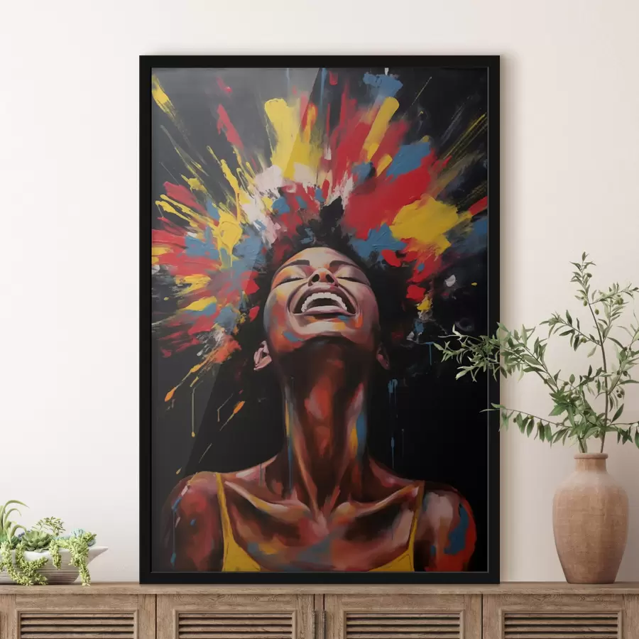 Fototapeta Kolorowa eksplozja farby f47368